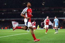 Myles Lewis-Skelly scores first senior goal for Arsenal in PL clash against Manchester City, celebrates by mimicking Haaland's celebration