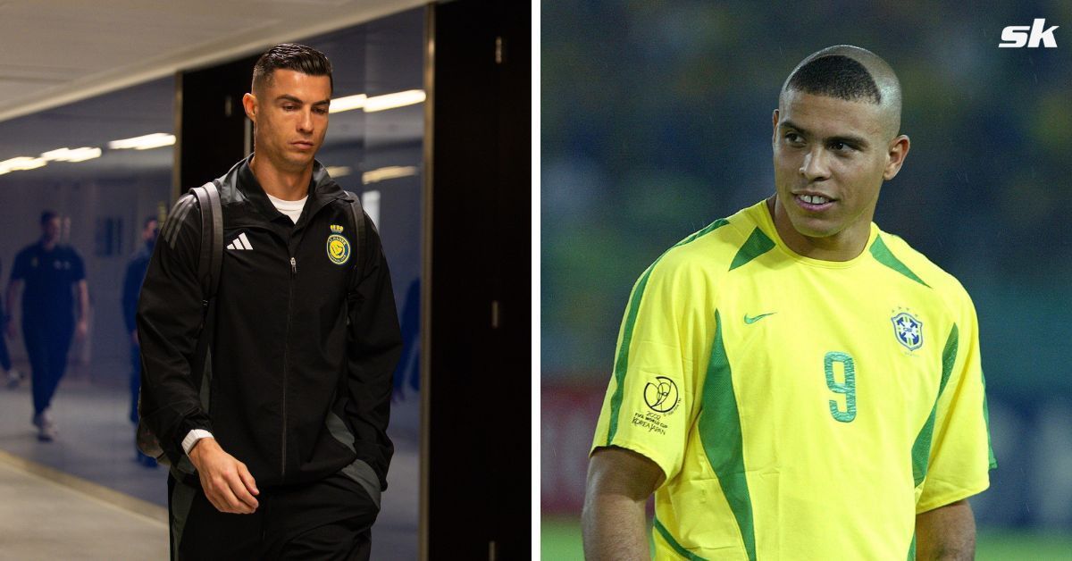 Cristiano Ronaldo (left) and Ronaldo Nazario (right)