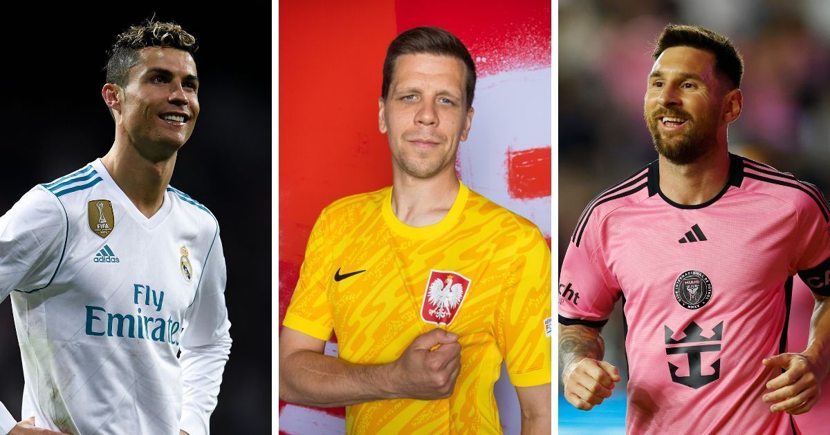 When Wojciech Szczesny picked his GOAT between Lionel Messi and Cristiano Ronaldo (Source: all images from Getty)