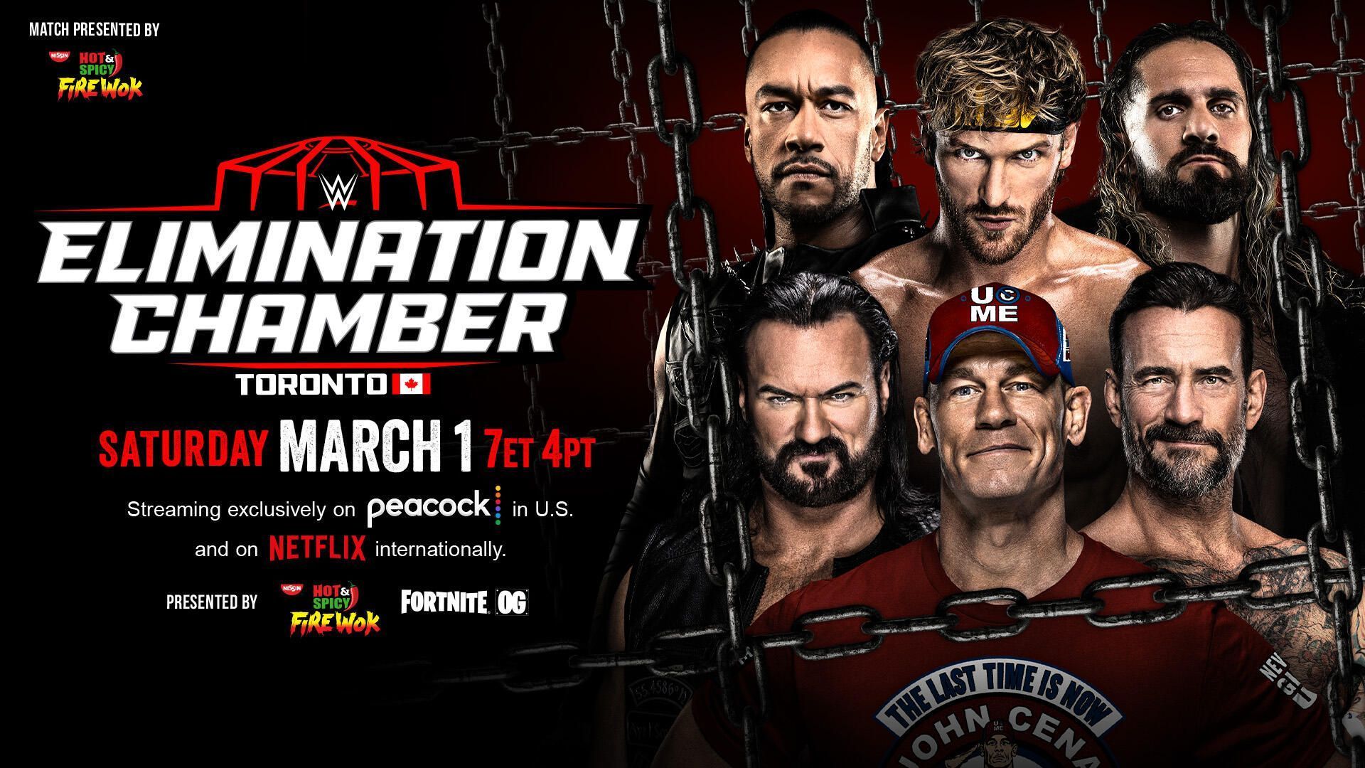 Some of the top WWE stars will compete at Elimination Chamber [Image: WWE.com]