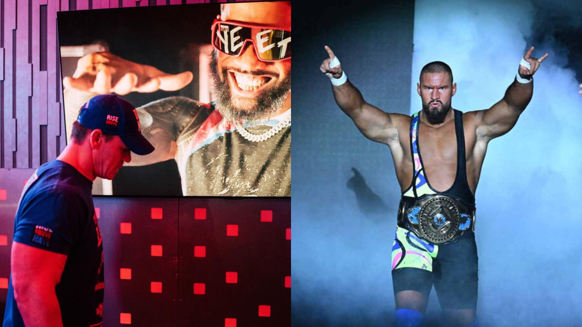 Will the former face of the company face the future franchise player at WrestleMania? [Images via: WWE.com]