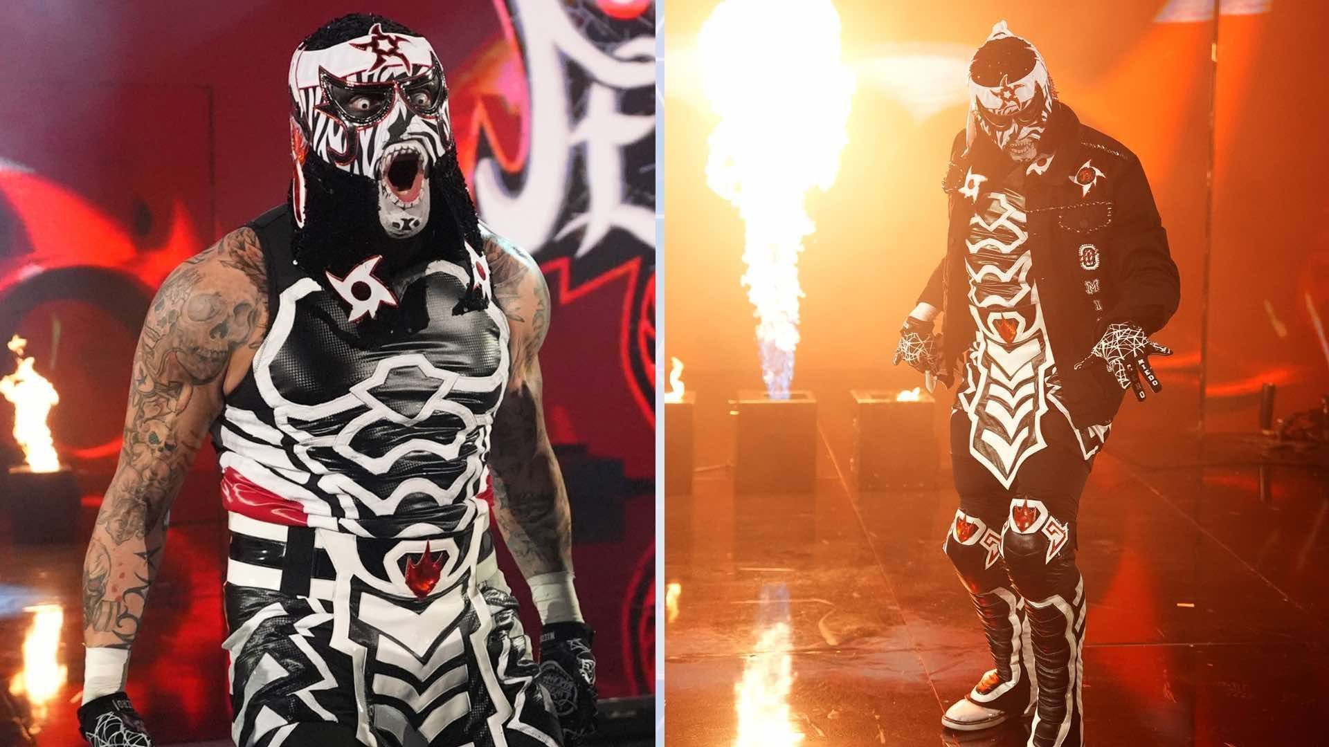 Penta recently opened up about his RAW debut [Image credits: WWE and WWE UK on X]