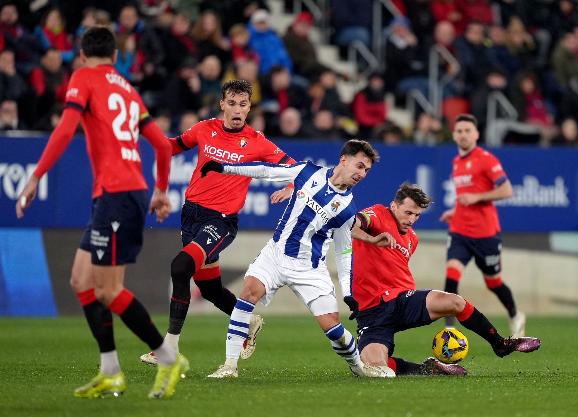 CA Osasuna v Real Sociedad - La Liga EA Sports - Source: Getty