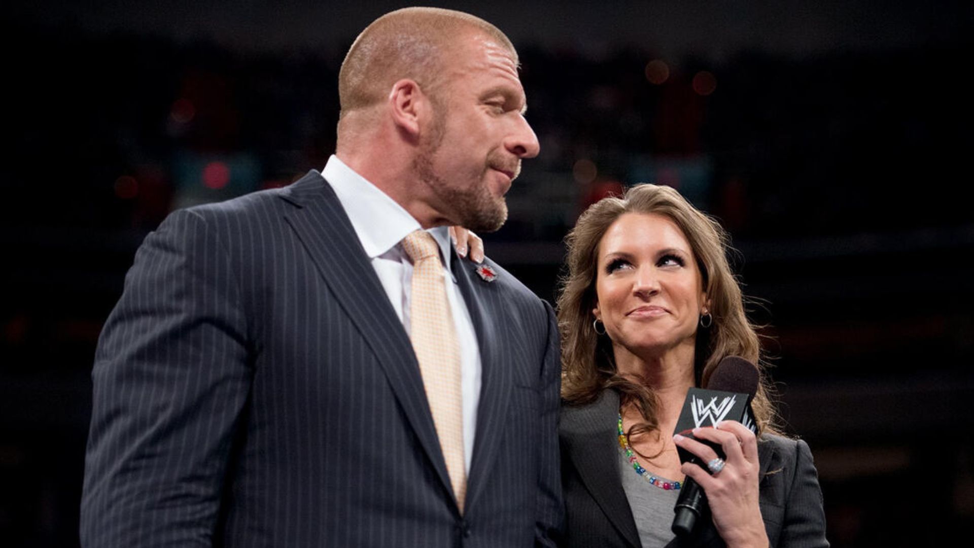 The Cerebral Assassin and McMahon have been married since 2003. [Image credit: WWE.com]