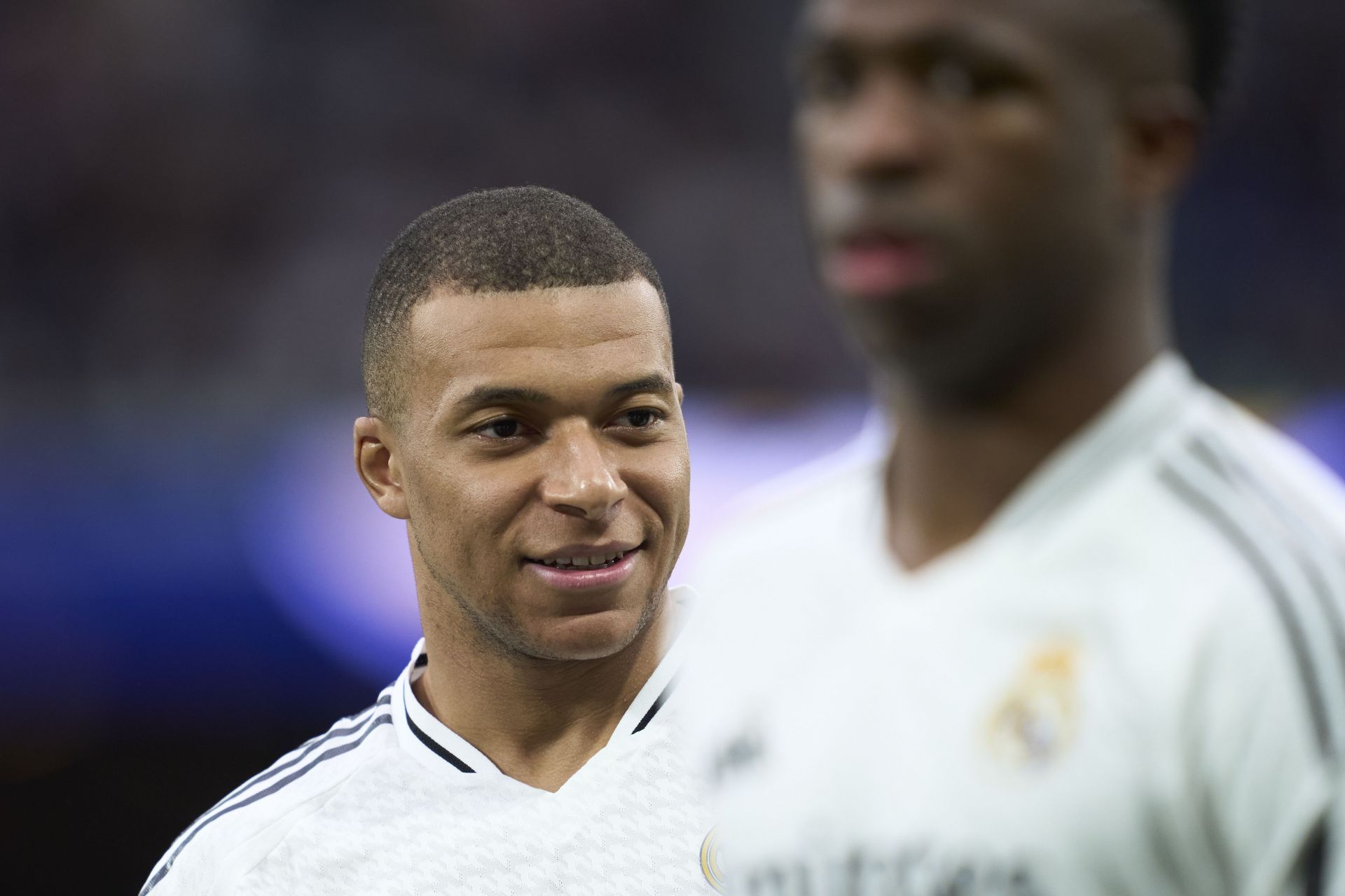 Real Madrid striker Kylian Mbappe