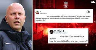 “I saw the potential but Slot what have you done?” - Fans thrilled by display from 'unbelievable' 22-year-old Liverpool star in win vs Bournemouth