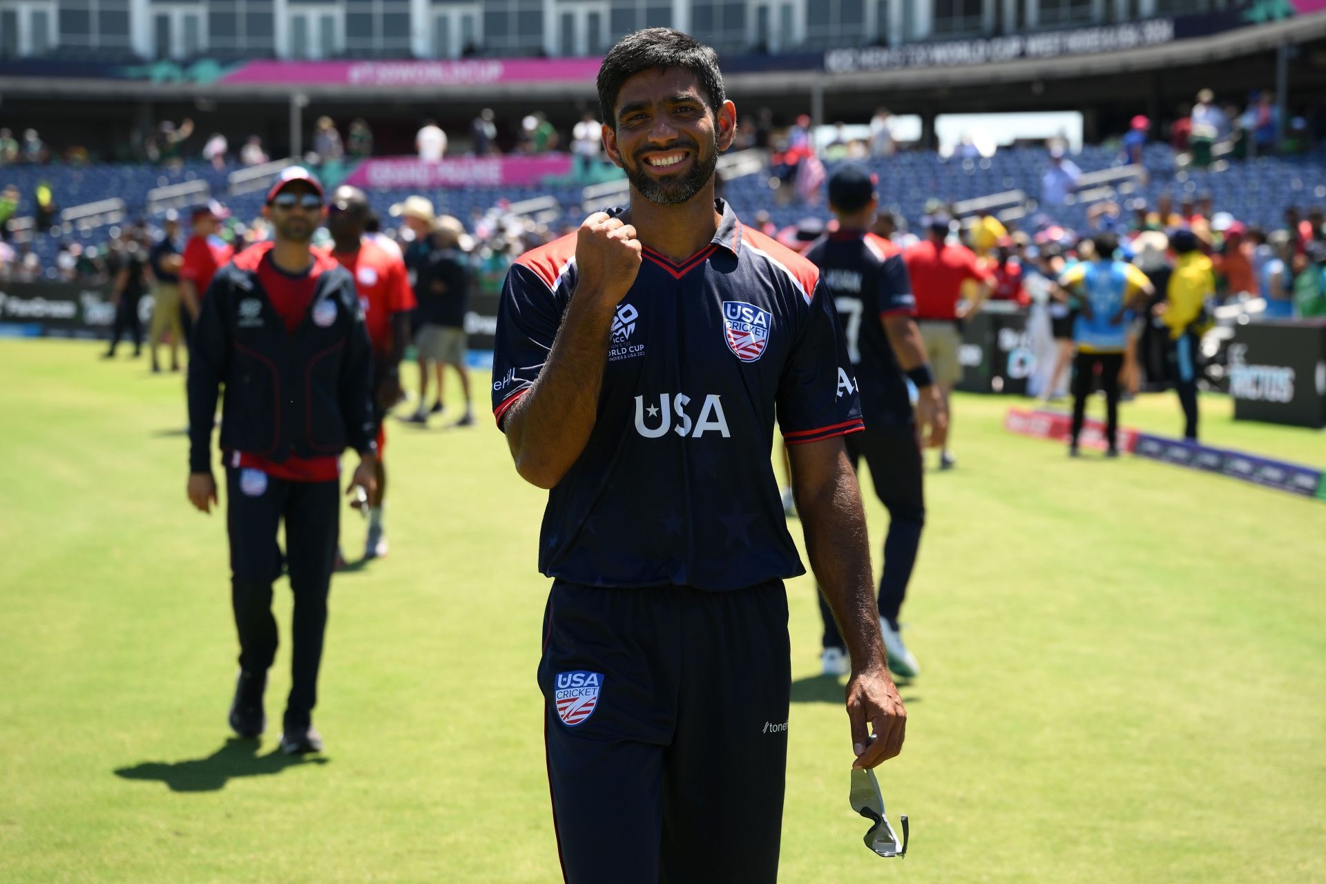 USA v Pakistan - ICC Men&#039;s T20 Cricket World Cup West Indies &amp; USA 2024