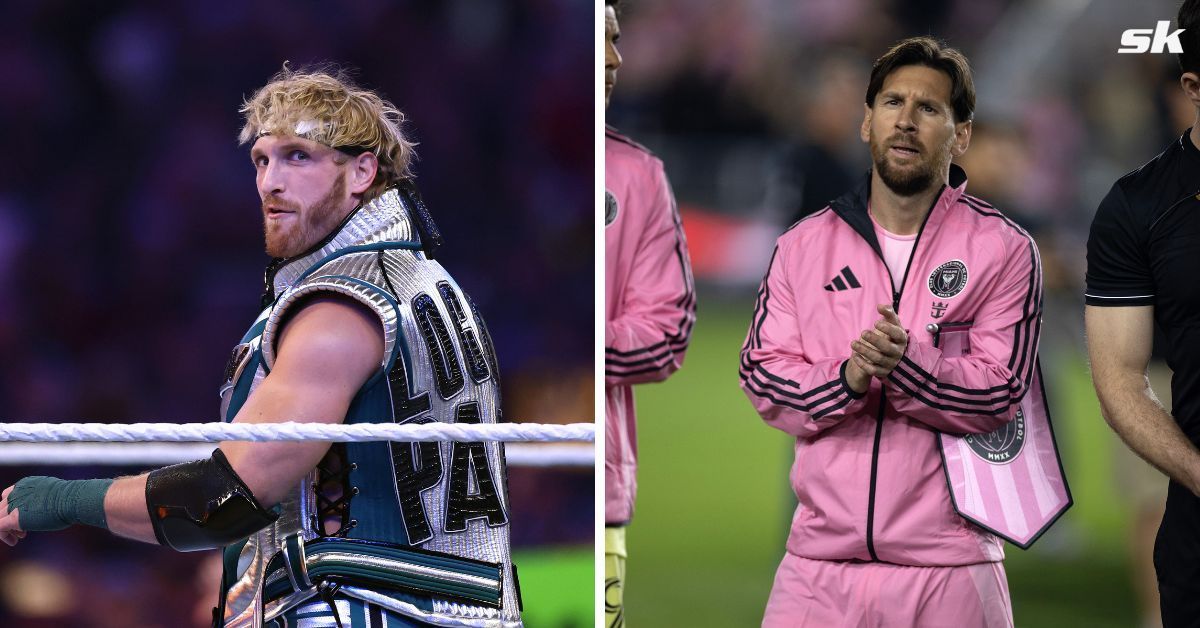 Logan Paul and Lionel Messi.