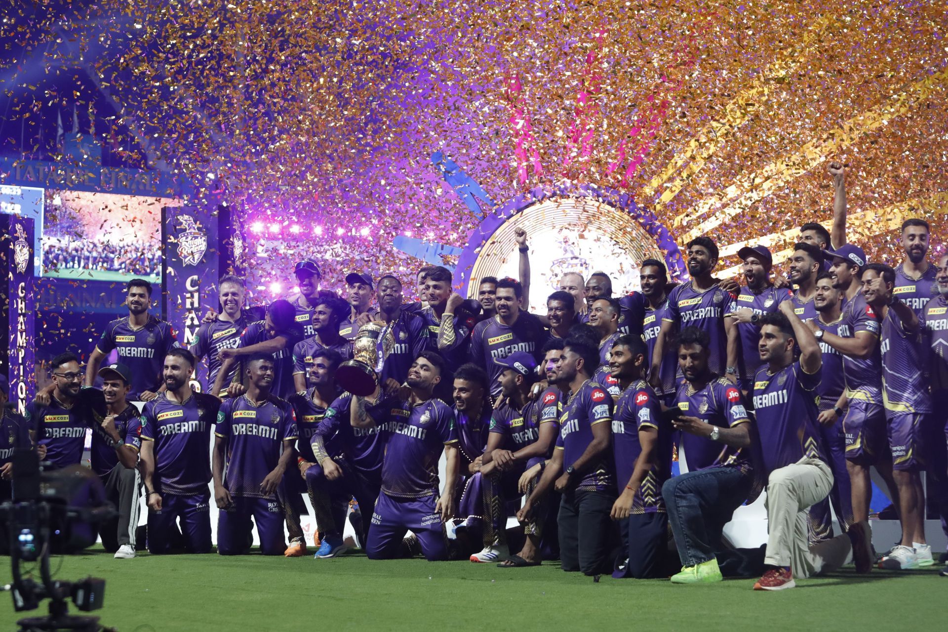 Kolkata Knight Riders. (Credits: Getty)