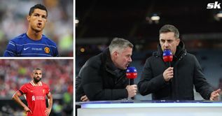 "Even if I'm picking a team that is balanced, I'd still pick Ronaldo" – Gary Neville dismisses Mohamed Salah claim from Jamie Carragher