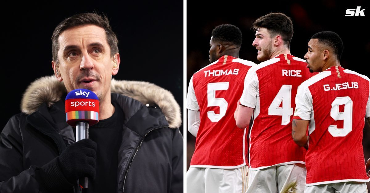 Gary Neville on Arsenal and their issues