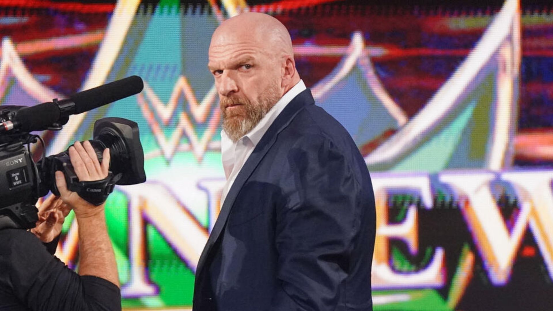 Triple H on Friday Night SmackDown! [Image credit: WWE.com]