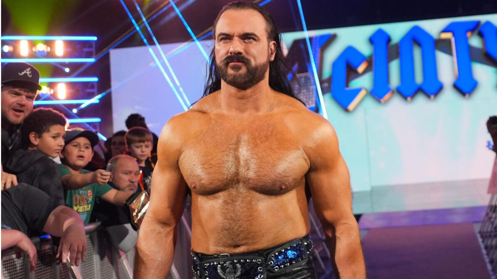 Drew McIntyre as seen at a WWE event (Image via WWE.com).