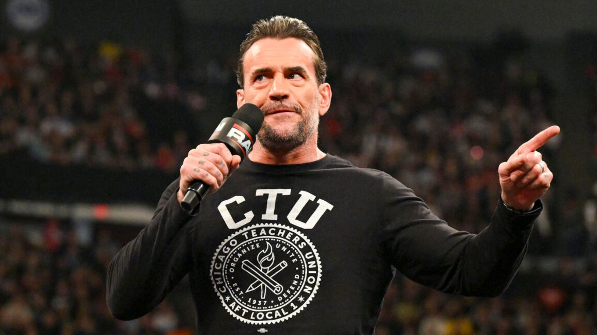 CM Punk on RAW [Image credits: WWE.com]