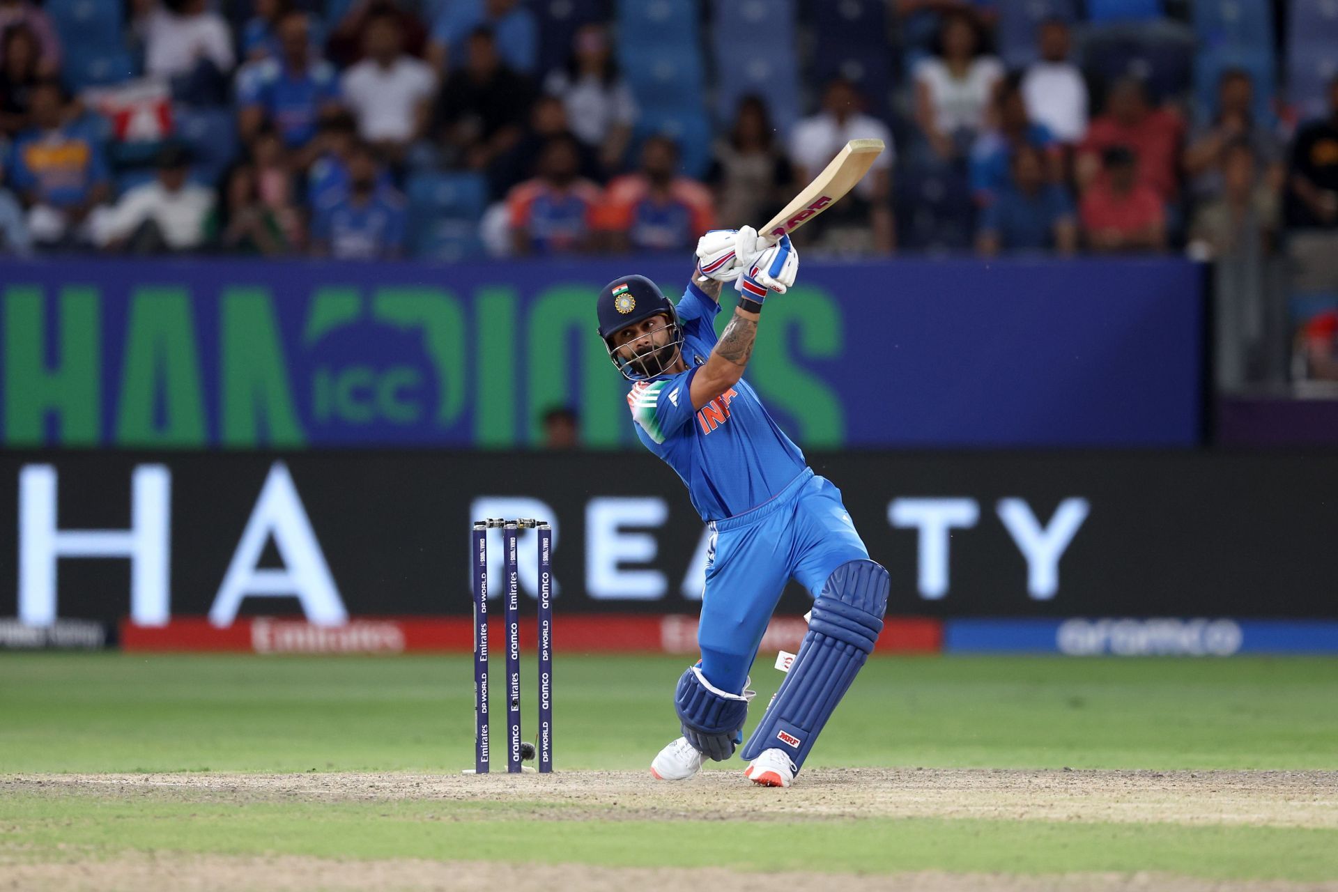 Virat Kohli guided India to an easy win over Pakistan in Dubai on Sunday. (Image Credits: Getty Images)