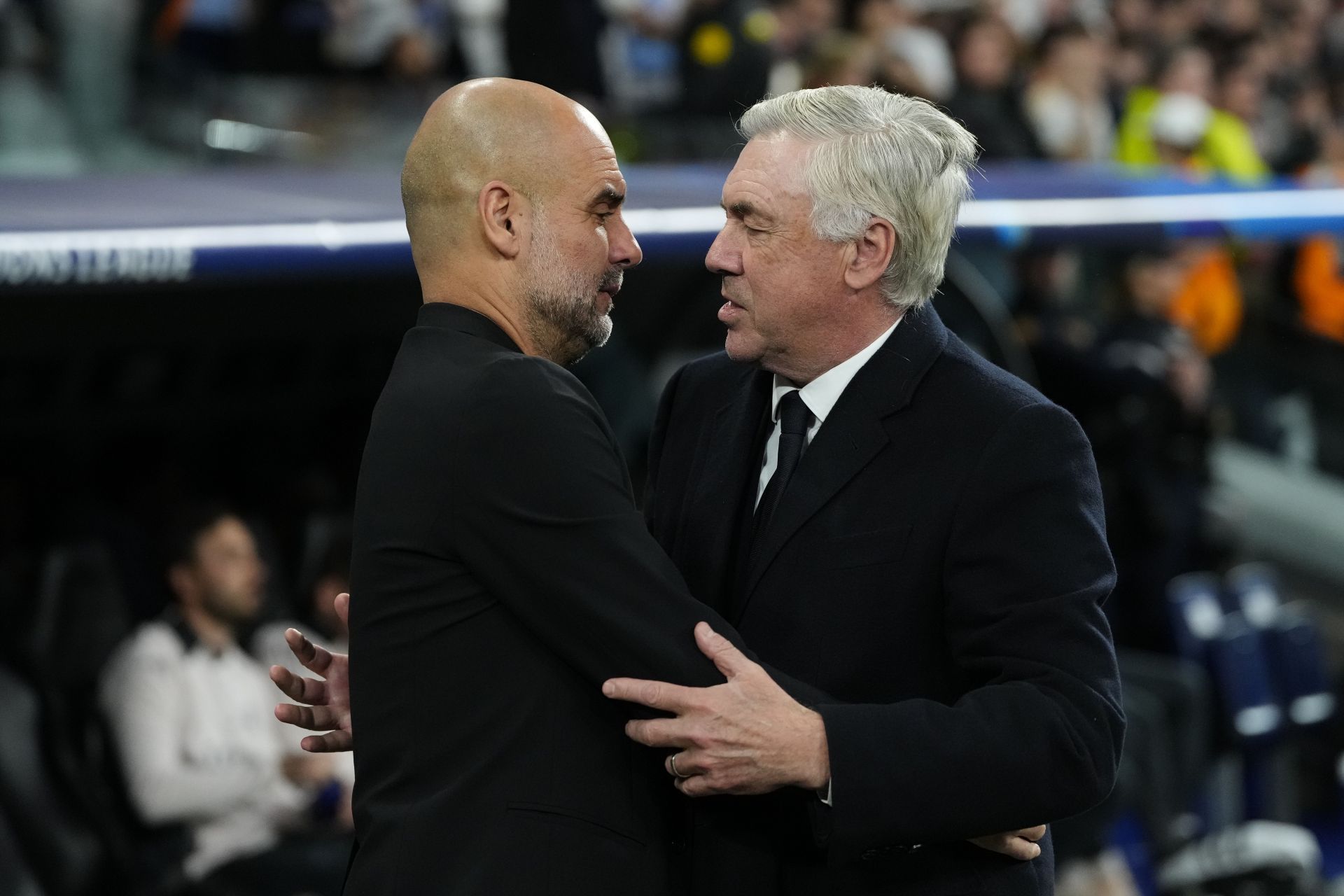 Pep Guardiola and Carlo Ancelotti (L to R) - Source: Getty