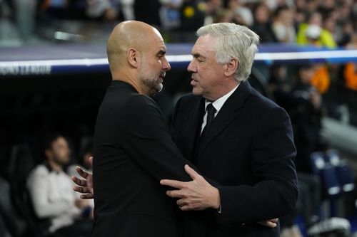 Pep Guardiola and Carlo Ancelotti (L to R) - Source: Getty