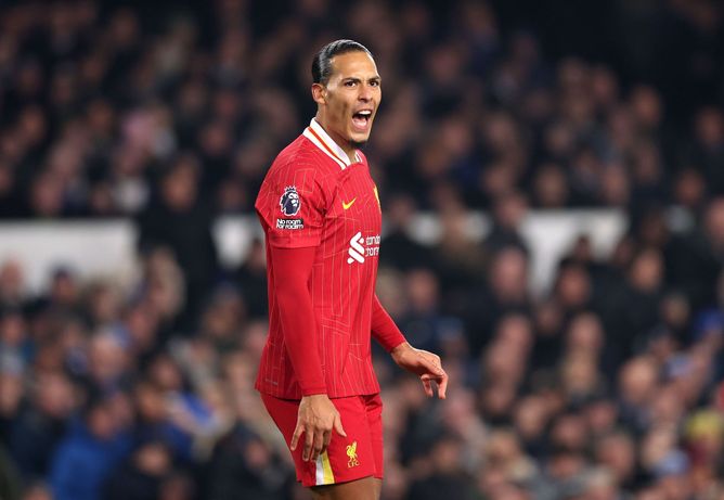 “We all know this is their cup final" - Virgil van Dijk makes cheeky claim after Liverpool's draw against Everton