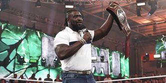 Current champion debuts in WWE and confronts Oba Femi; issues a major challenge