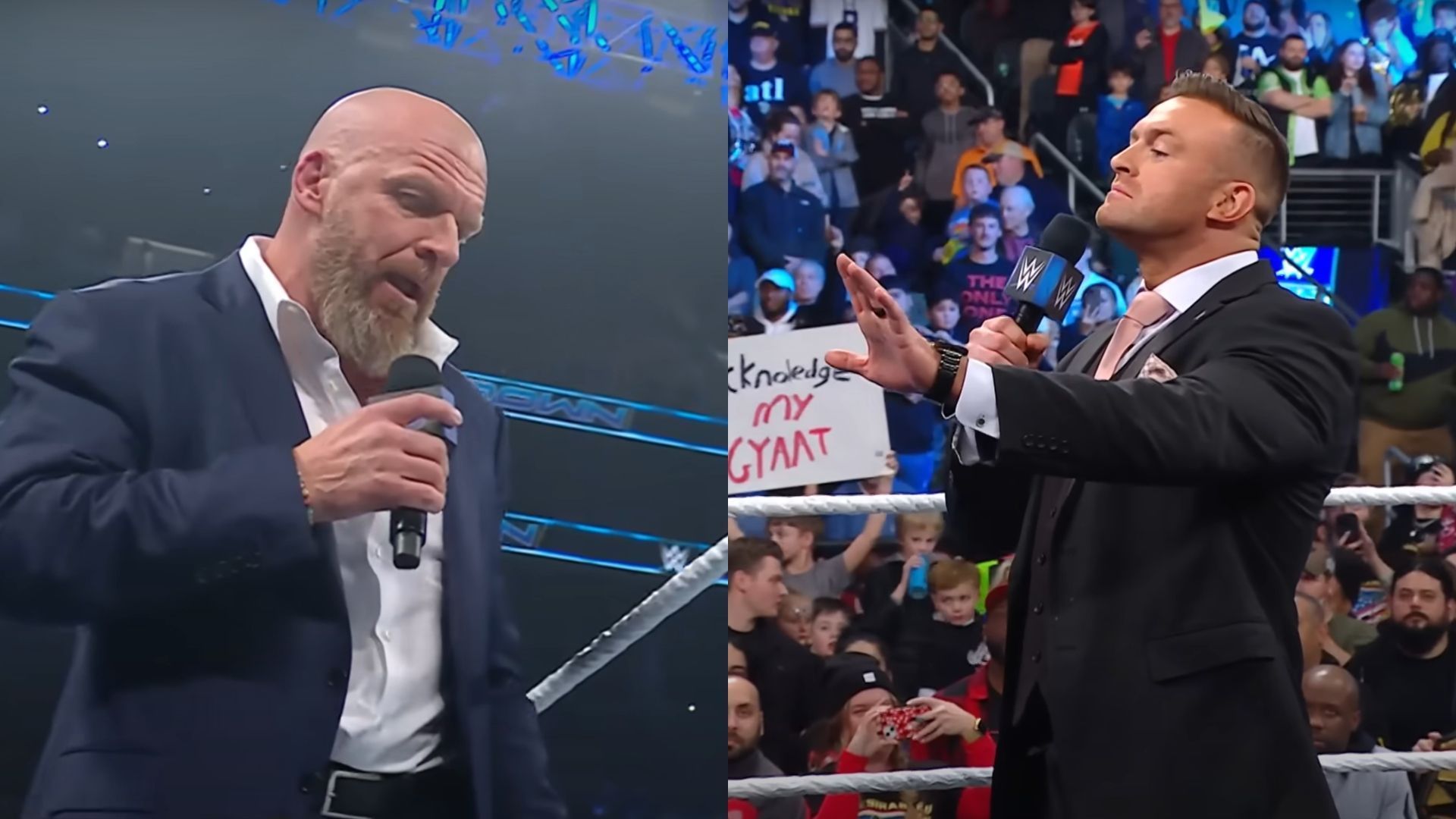 Triple H (left) and Nick Aldis (right) [Image Credits: WWE