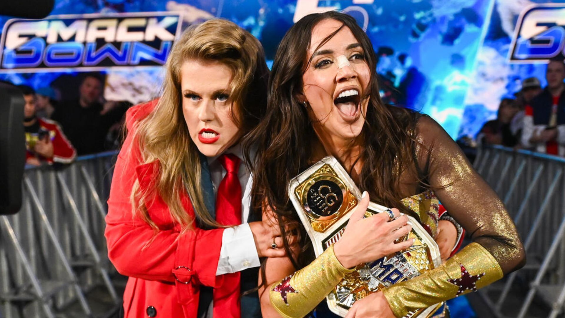 Chelsea Green on SmackDown! [Image credit: WWE.com]