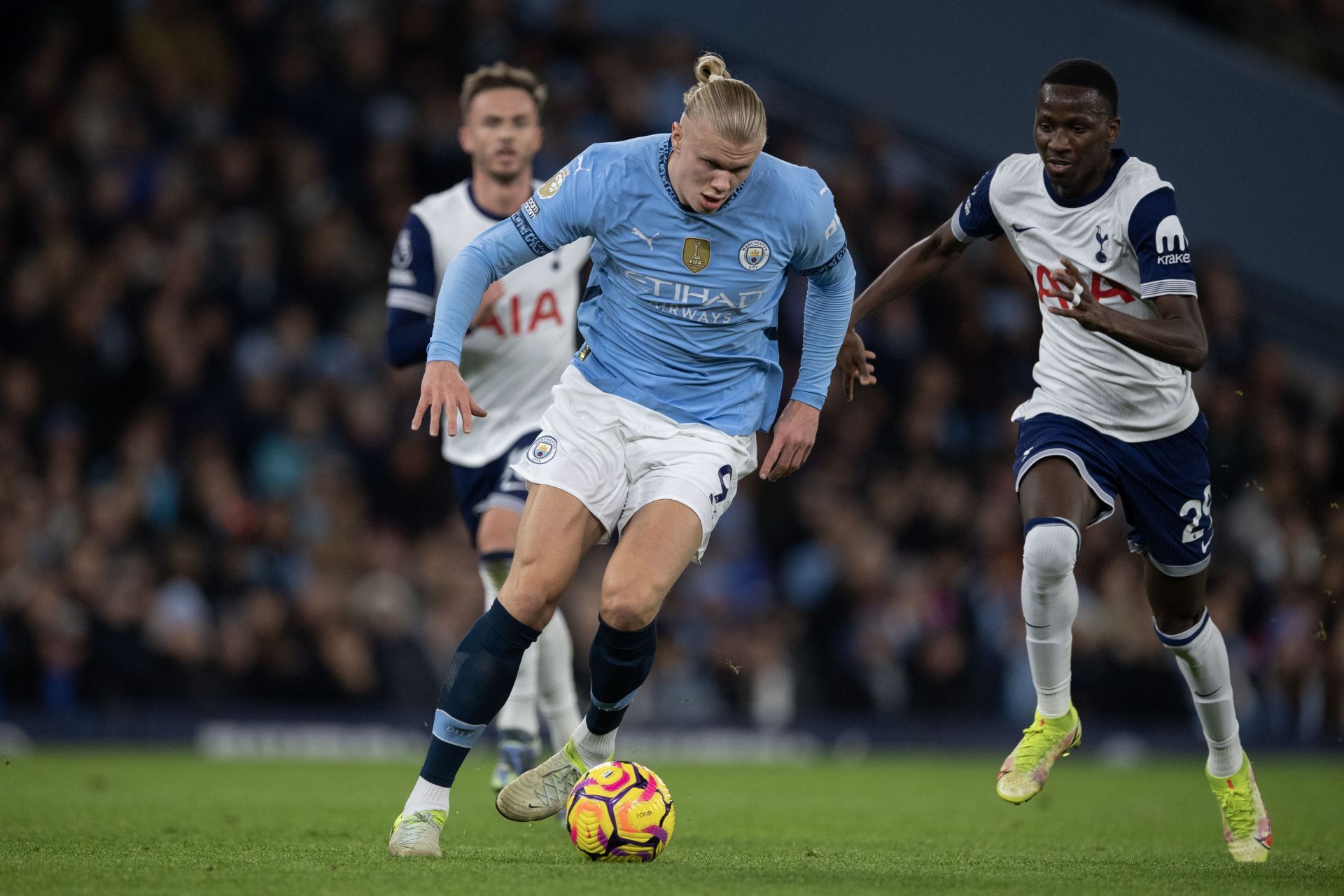 Manchester City FC v Tottenham Hotspur FC - Premier League - Source: Getty