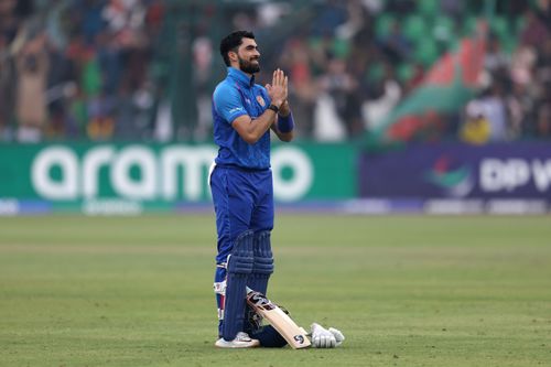 Ibrahim Zadran. (Image Credits: Getty)