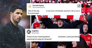 “Make no sense to start him”, “Not even a footballer anymore” - Fans celebrate after Arsenal star gets dropped from line-up to face West Ham