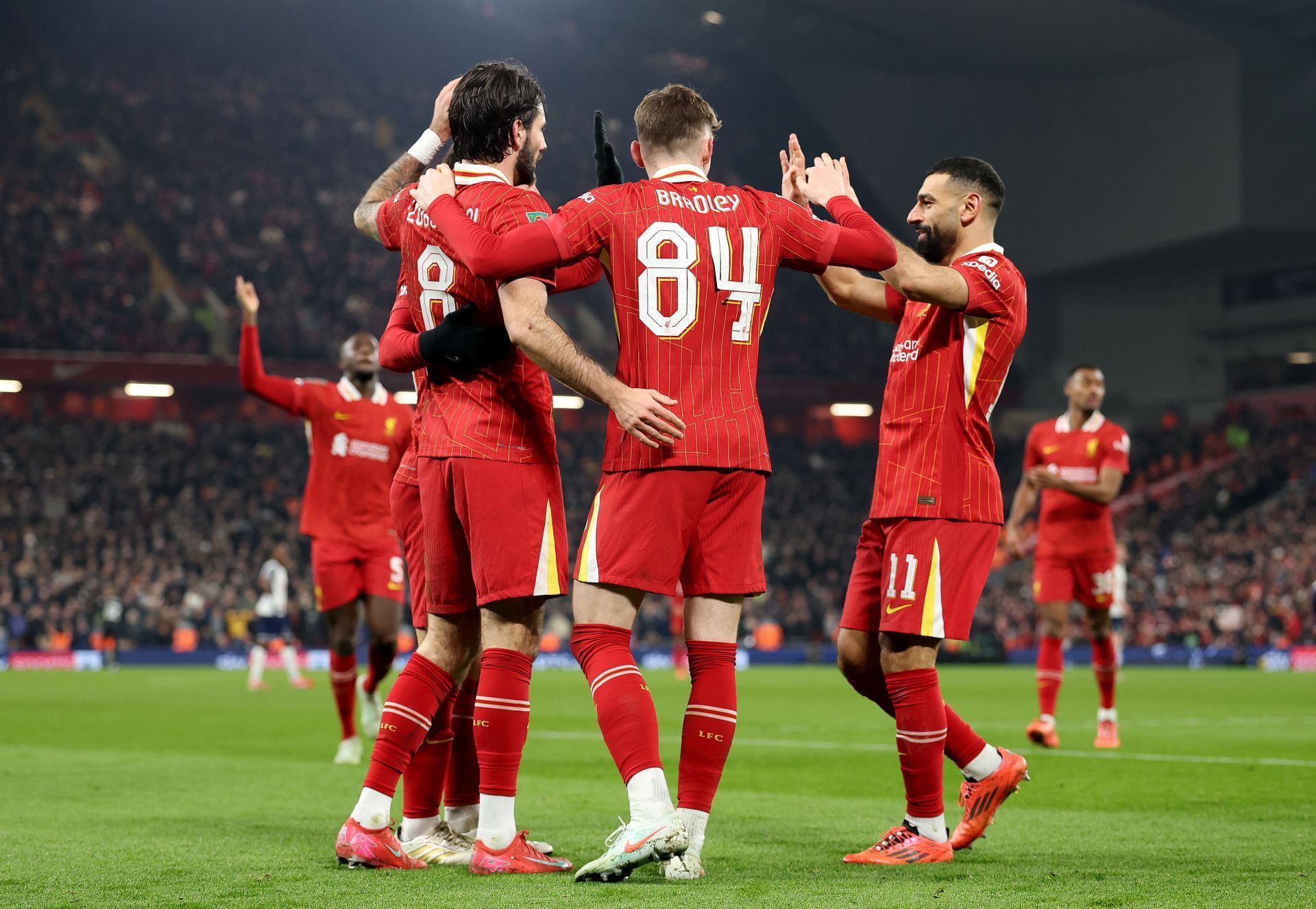 Liverpool v Tottenham Hotspur - Carabao Cup Semi Final Second Leg - Source: Getty