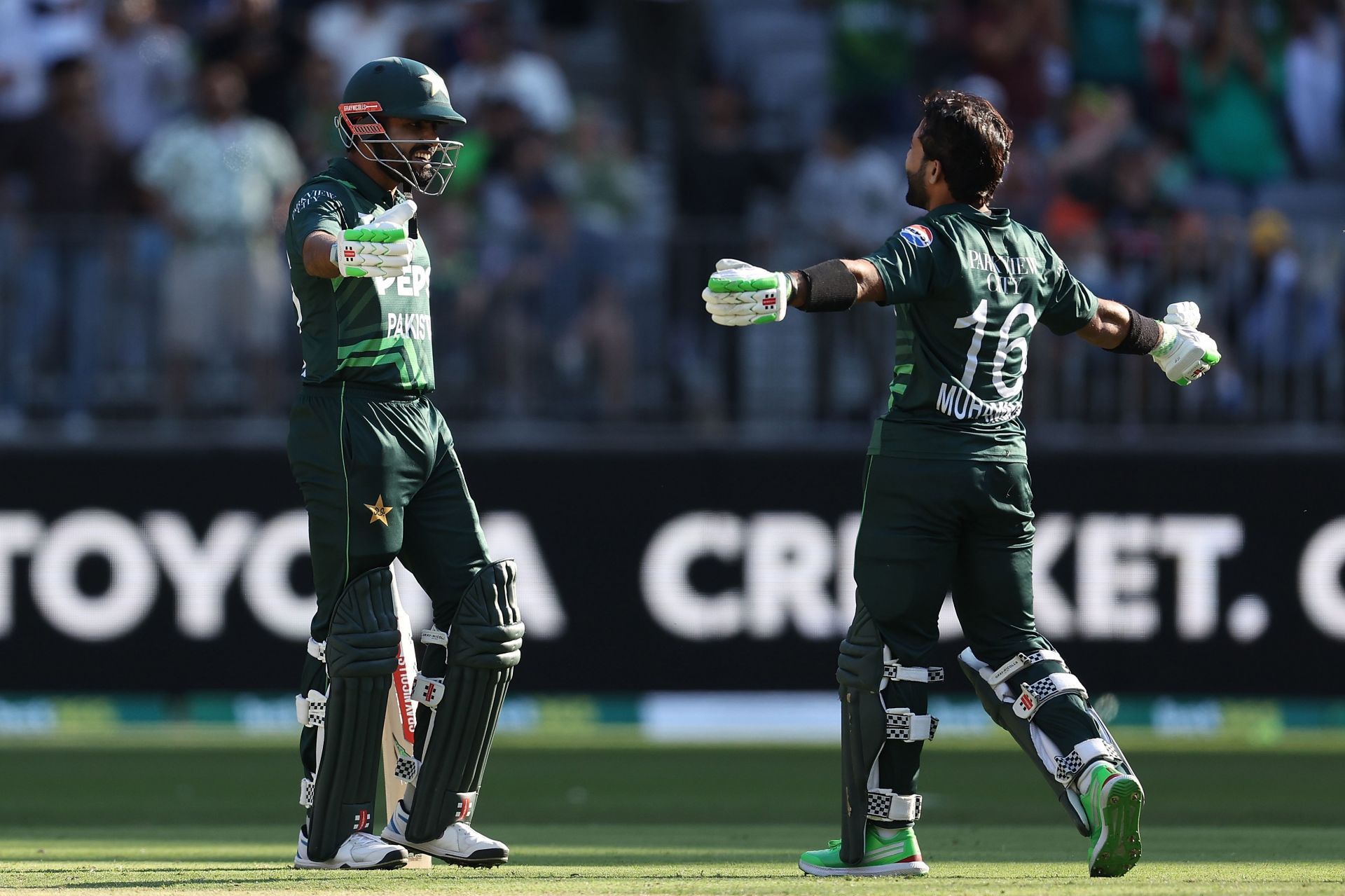 Babar Azam and Mohammad Rizwan have been Pakistan&#039;s star performers with the bat in the last few years. [P/C: Getty]