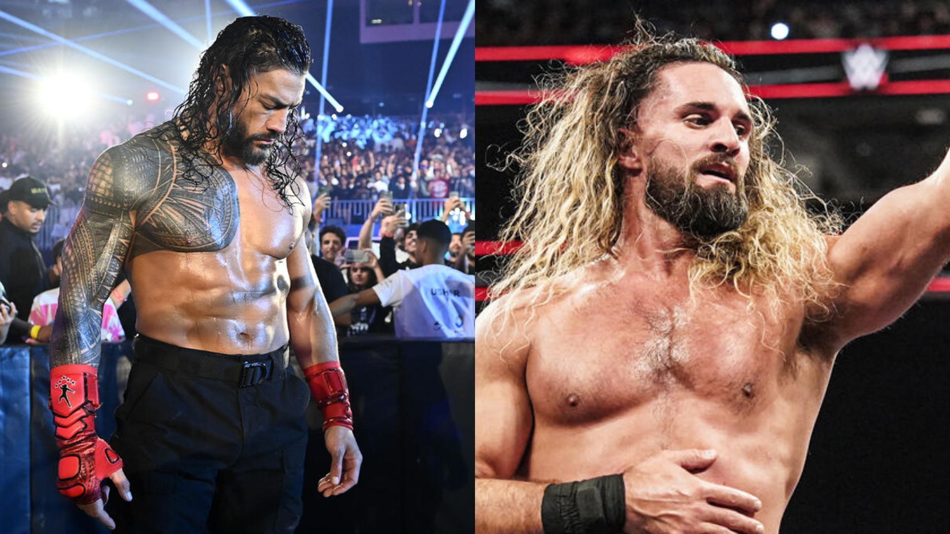 Roman Reigns (left) and Seth Rollins (right) [Image Credits: WWE.com]