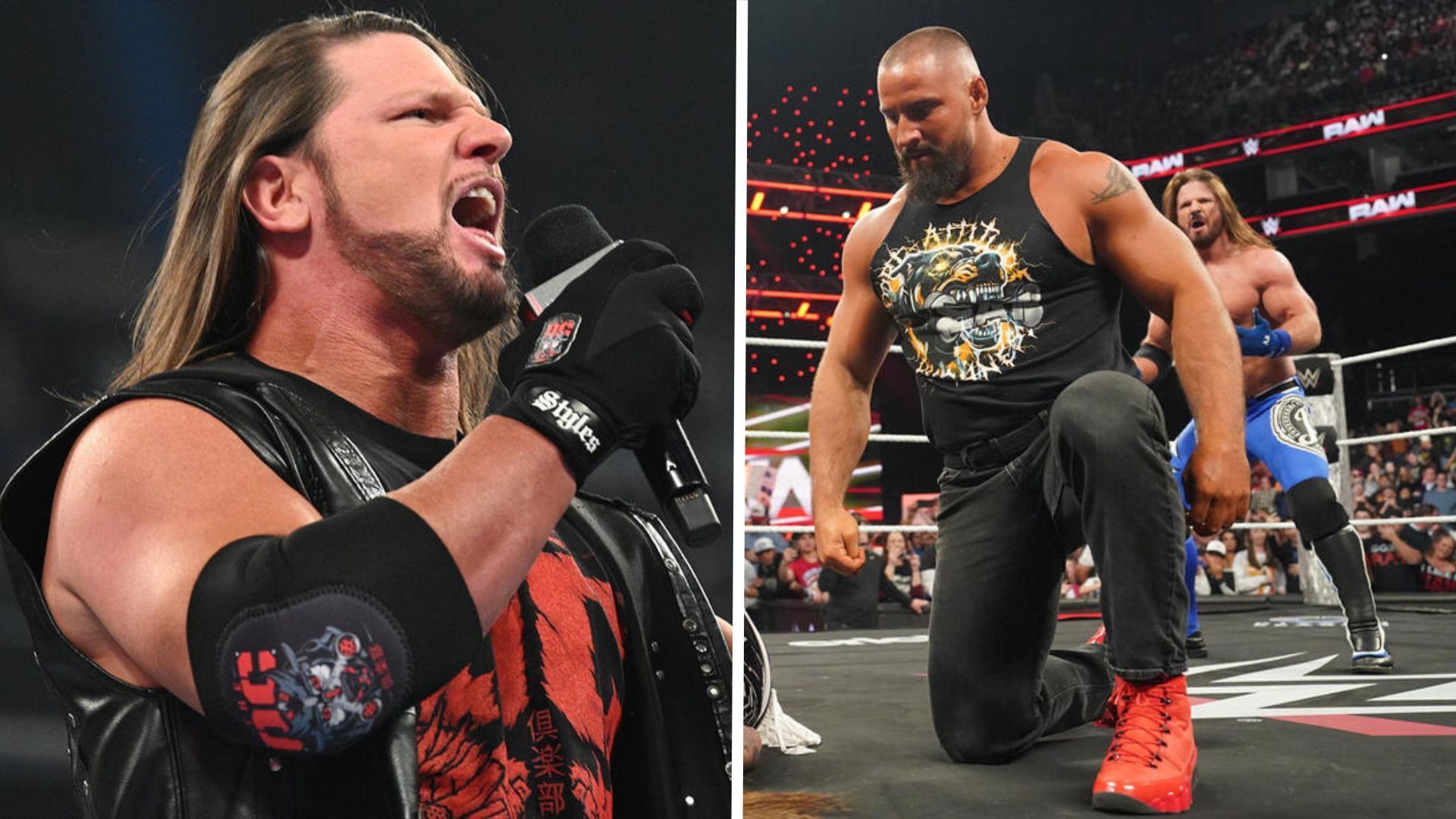 AJ Styles vs Bron Breakker kicked off on RAW recently [Image Credits: WWE.com]