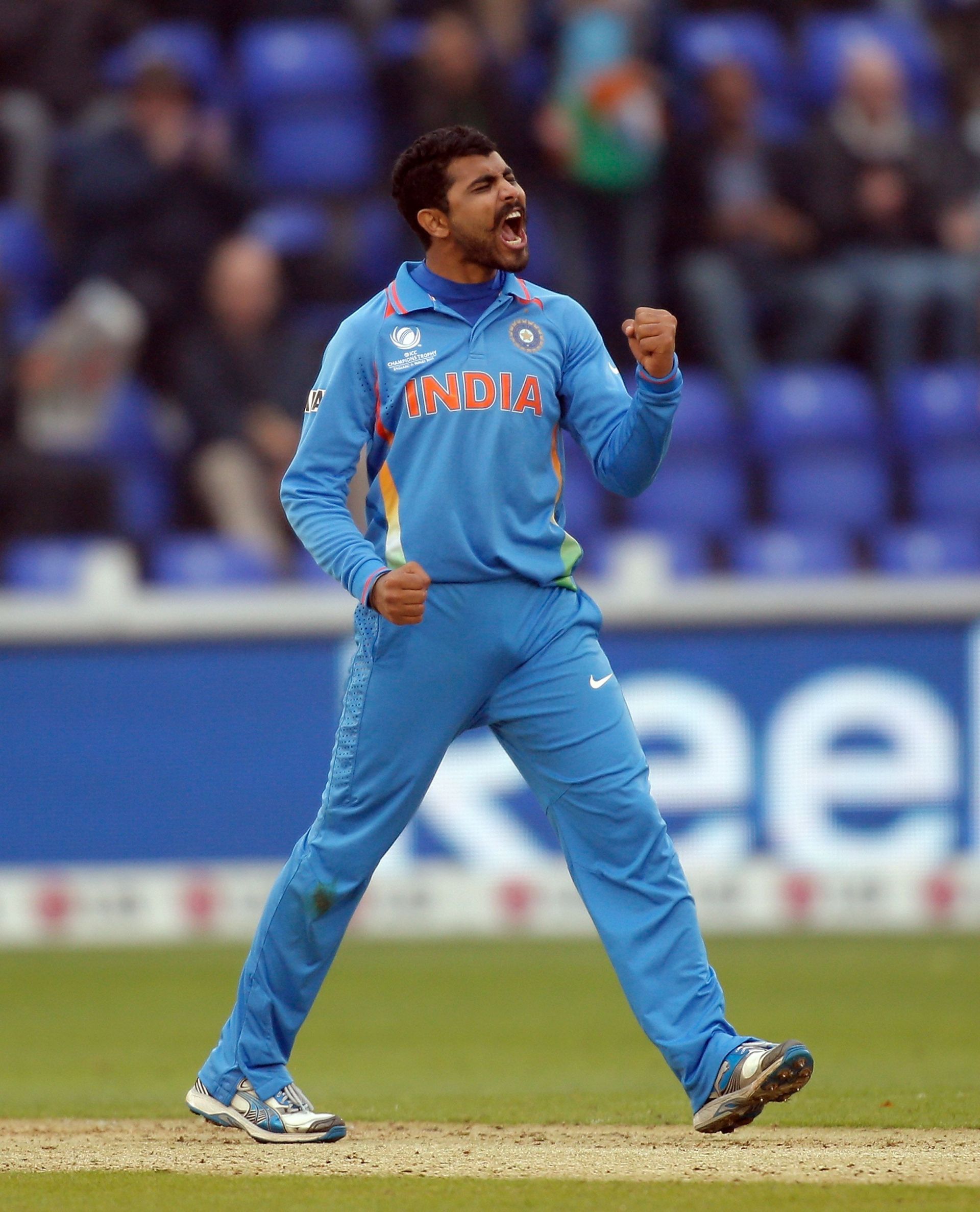 Jadeja led India with the ball in their victorious 2013 Champions Trophy campaign [Credit: Getty]