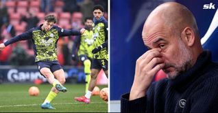 “Welcome to the Premier League and the referees” - Guardiola sends message to Nico Gonzalez after he gets injured on Manchester City debut