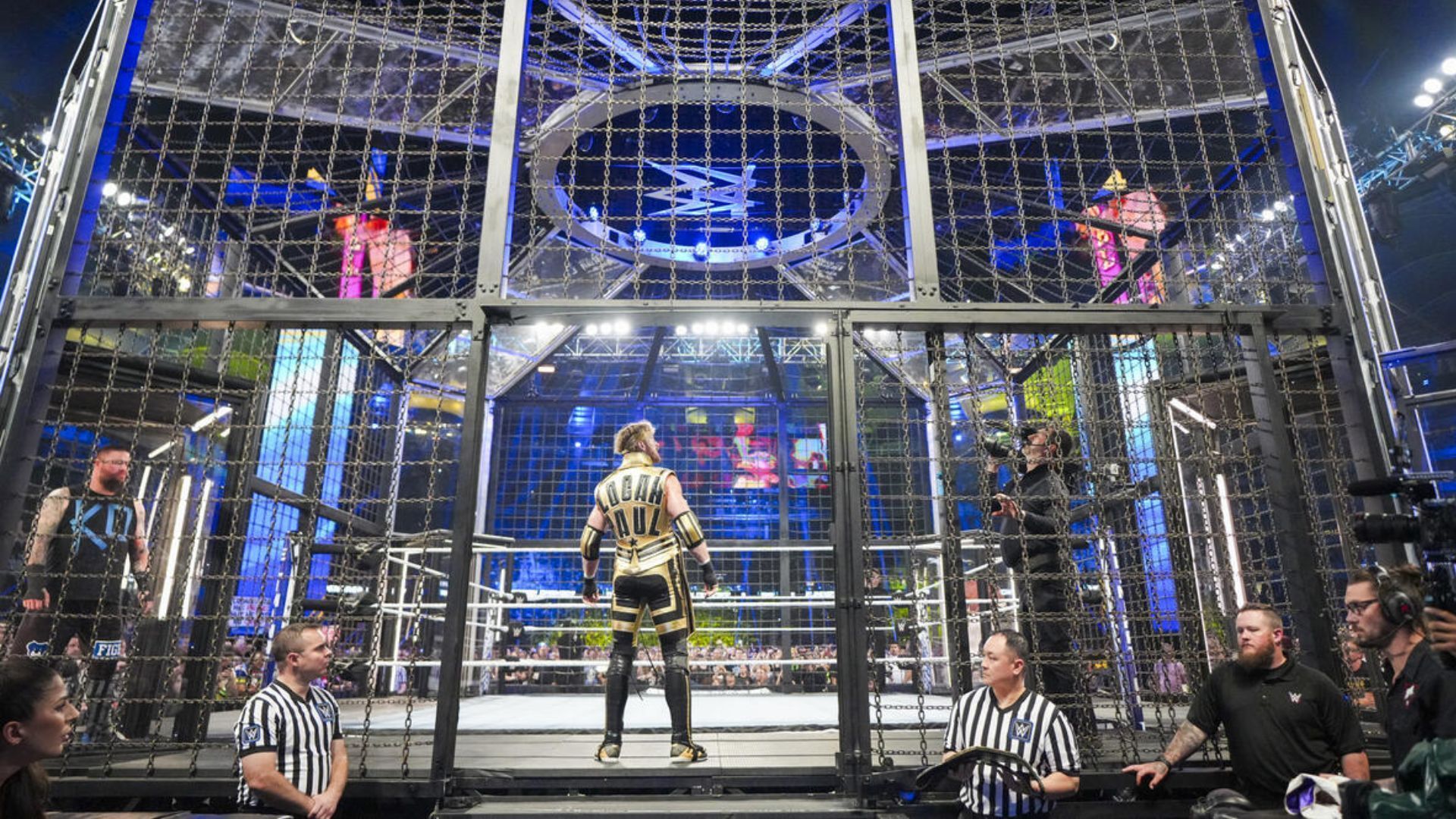 The Elimination Chamber is an important roadblock on The Road to WrestleMania. (Image credits: WWE.com)