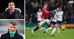 Gary Neville and Roy Keane predict scoreline when Manchester United face Tottenham away from home this weekend