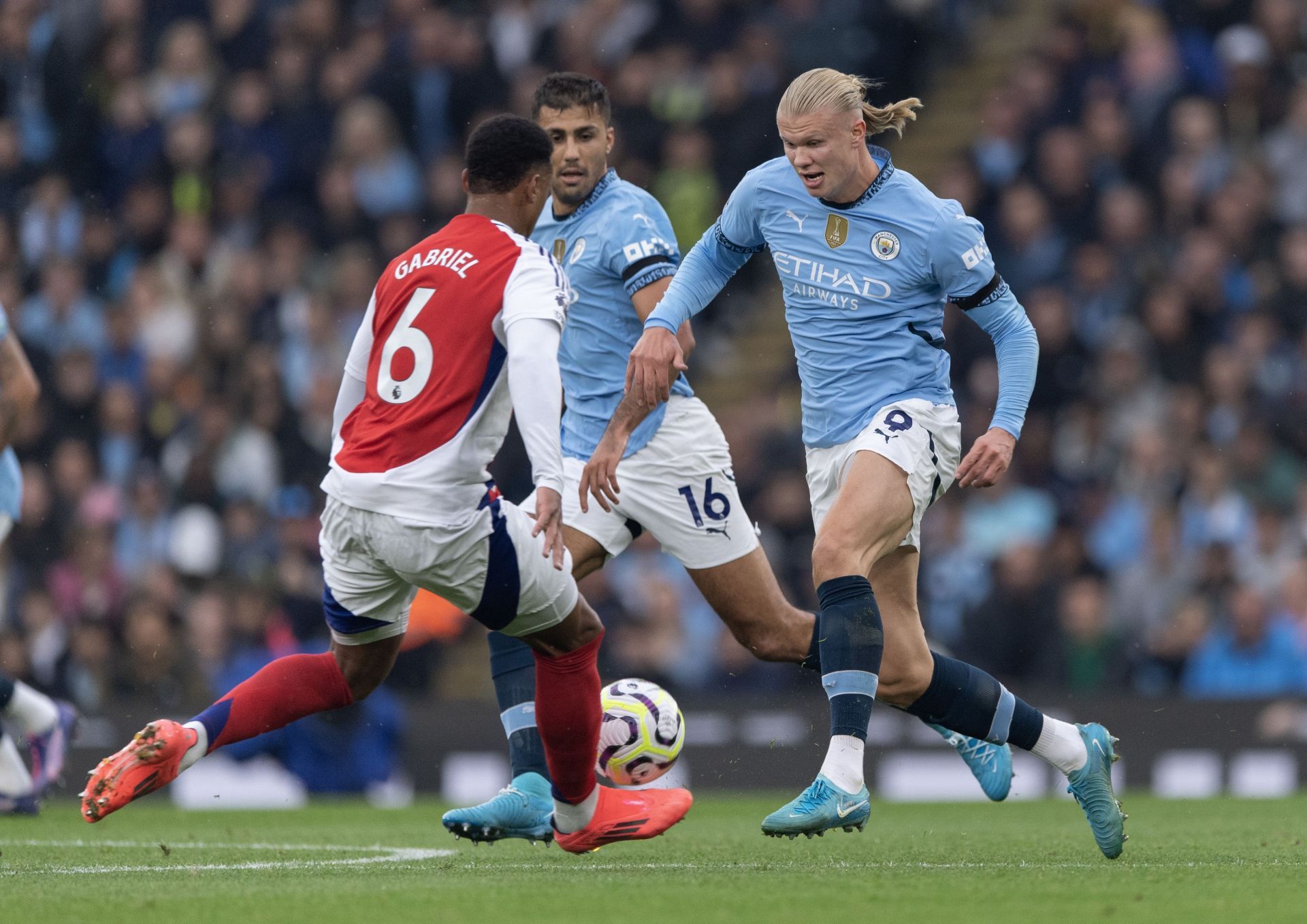 Manchester City FC v Arsenal FC - Premier League - Source: Getty