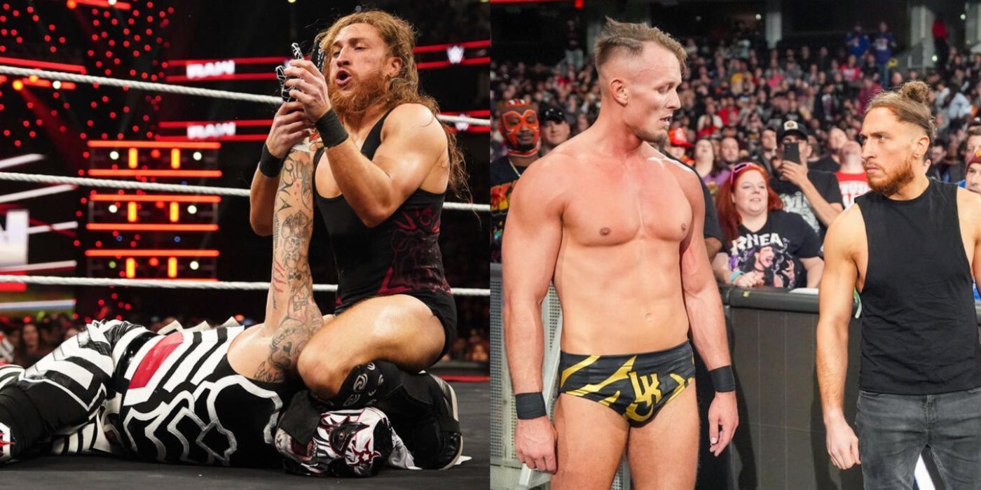 Penta might not be able to topple the alliance of Pete Dunne and Ludwig Kaiser on his own (images source: WWE.com)