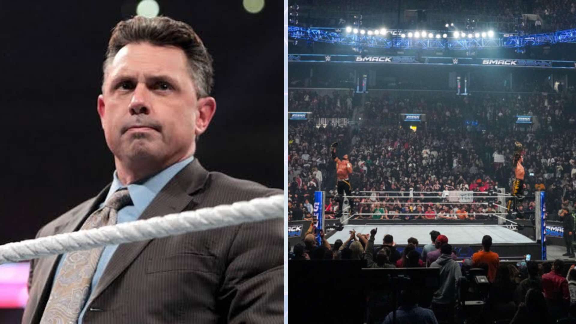 Michael Cole kicked off tonight