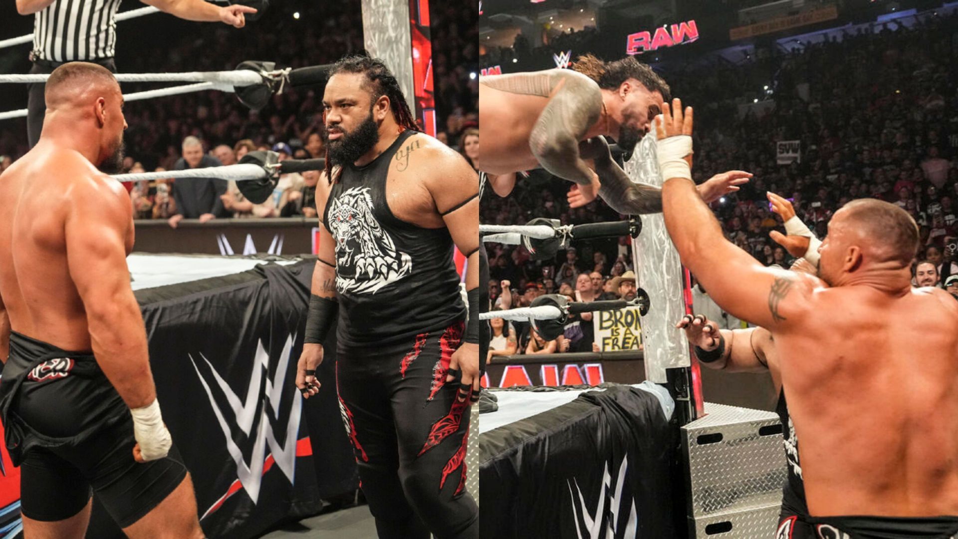 WWE सुपरस्टार जेकब फाटू से सभी मैच लड़ना चाहते हैं (Photos: WWE.com)