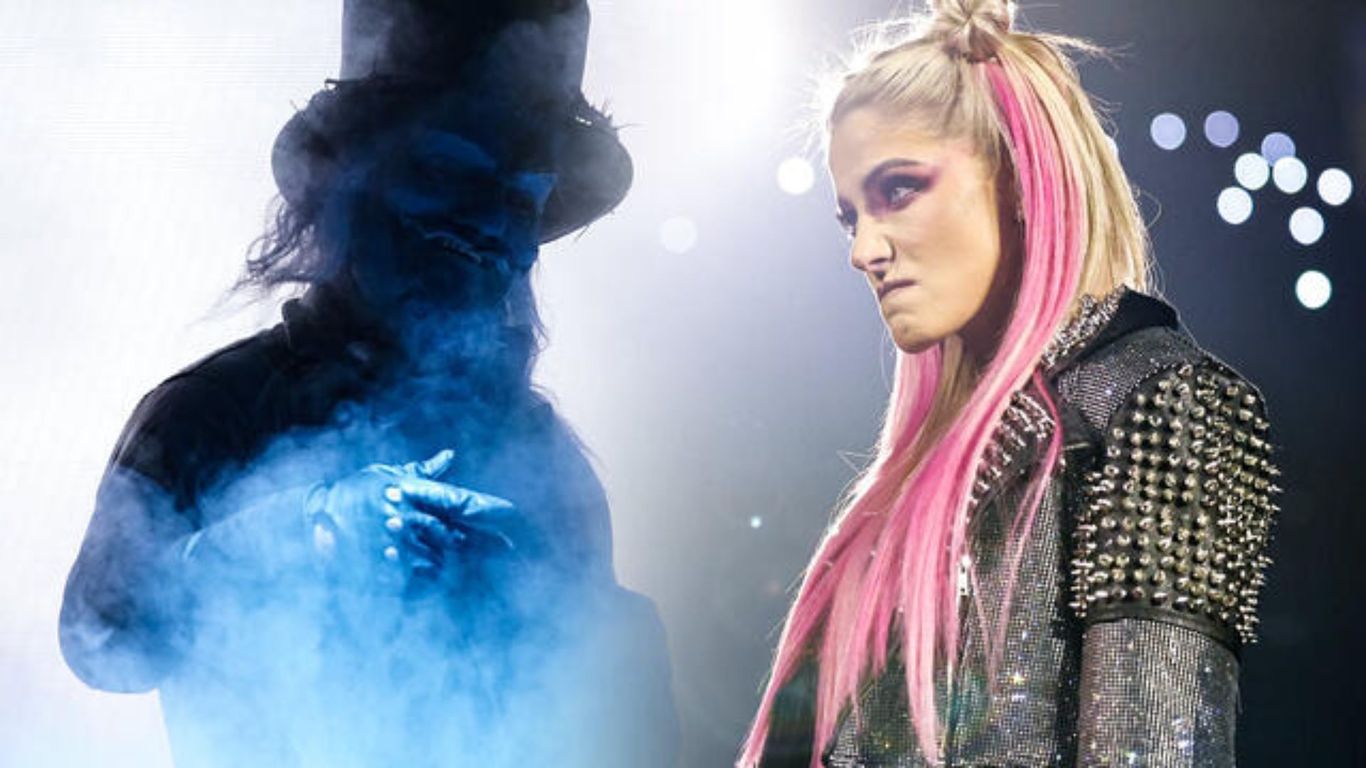 Uncle Howdy (left) and Alexa Bliss (right) [Image Credit: wwe.com]