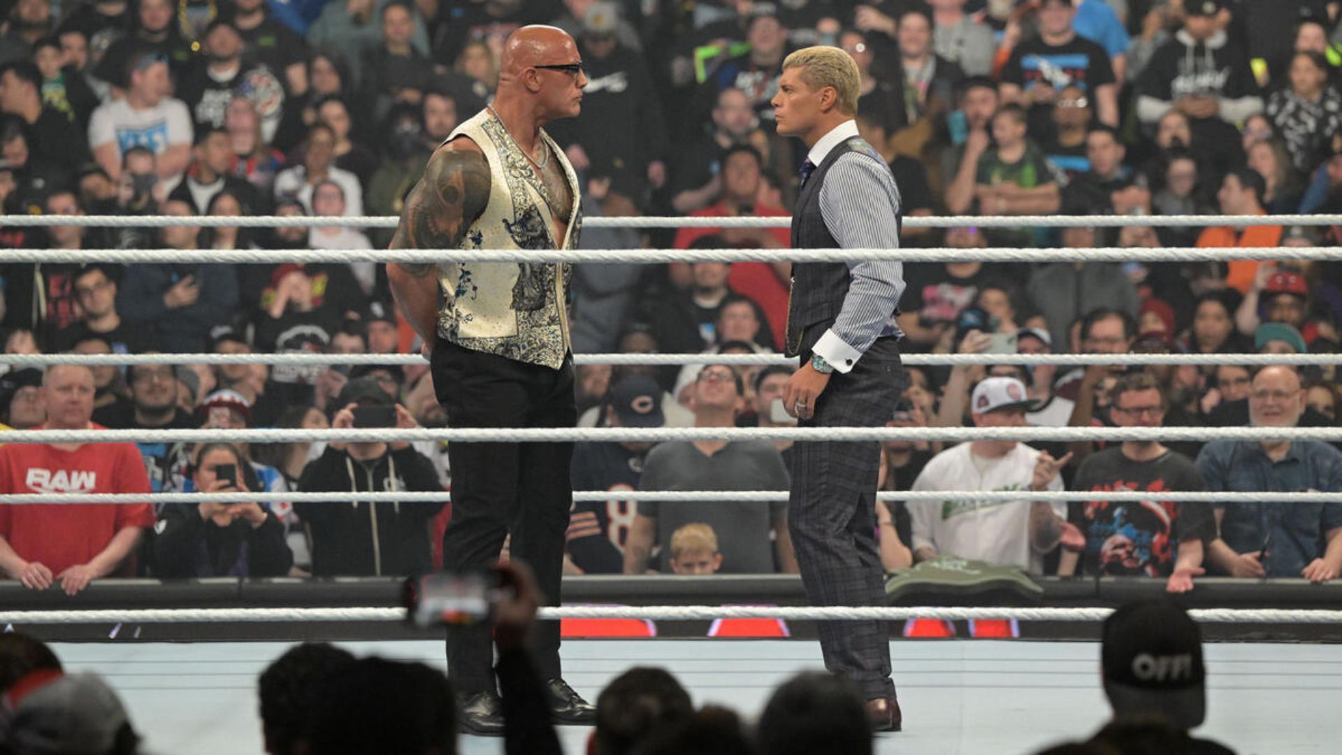 The Rock and Cody Rhodes faced each other at WrestleMania XL [Image Credits: WWE.com]