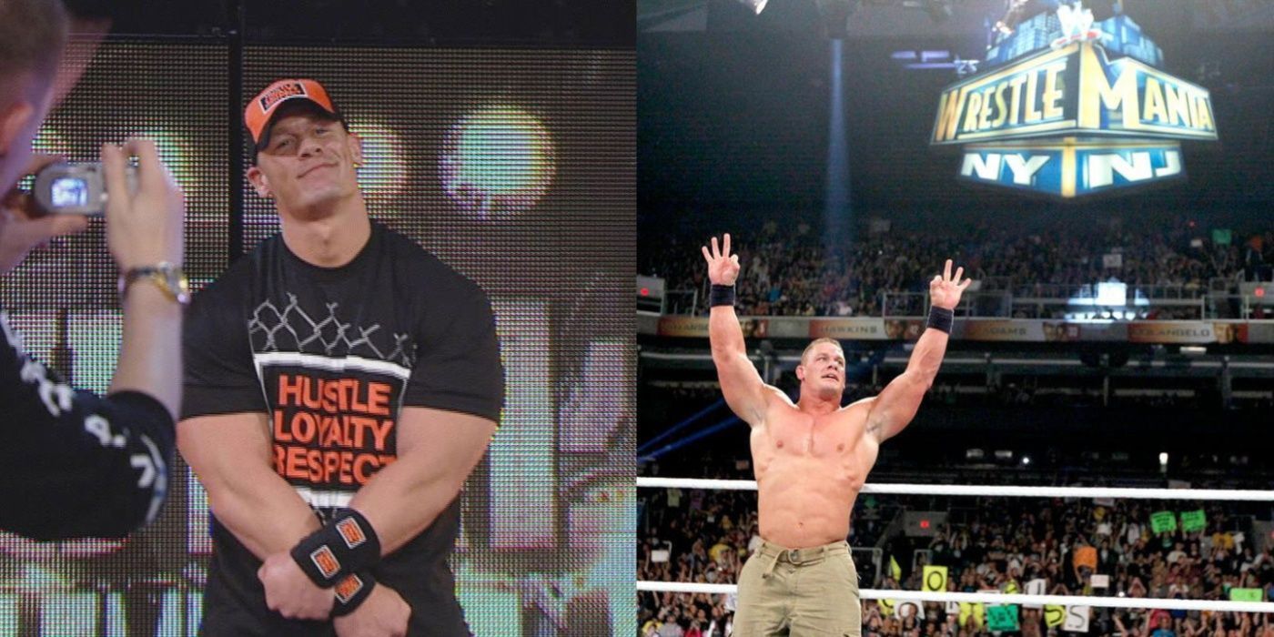 The number John Cena enters at in the Royal Rumble match could have a meaning behind it (images source: WWE.com)