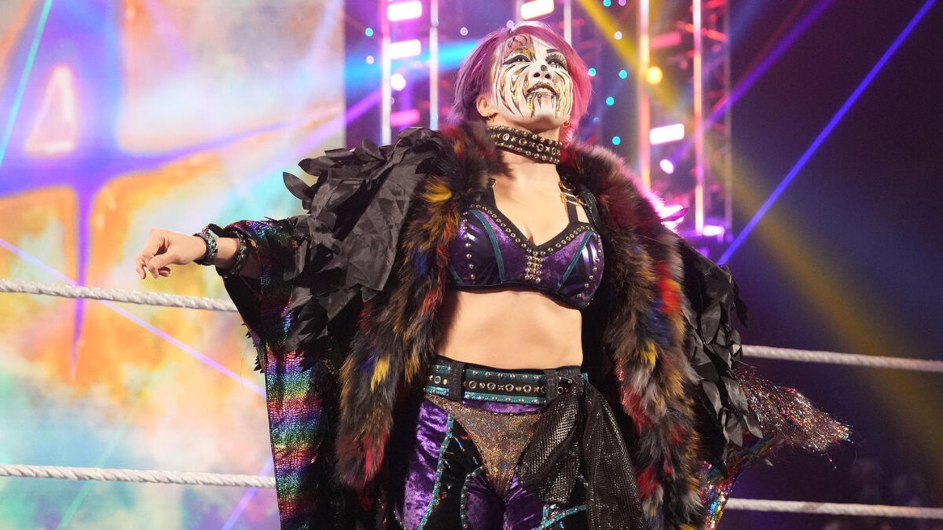 Asuka reported inappropriate fan behavior this past week [Image: WWE.com] 