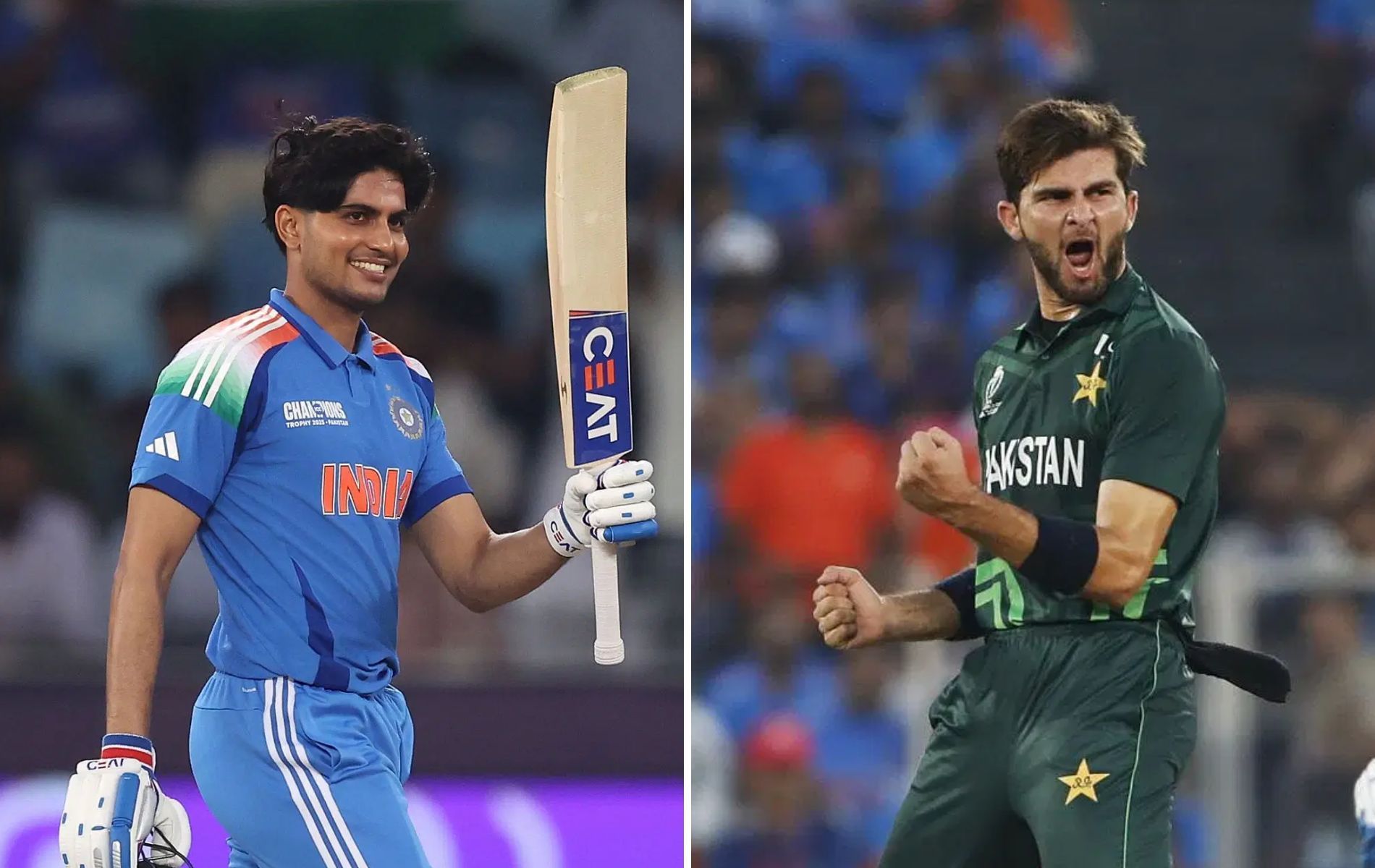  Shubman Gill (left) has been in terrific form lately. (Pics: Getty Images) 