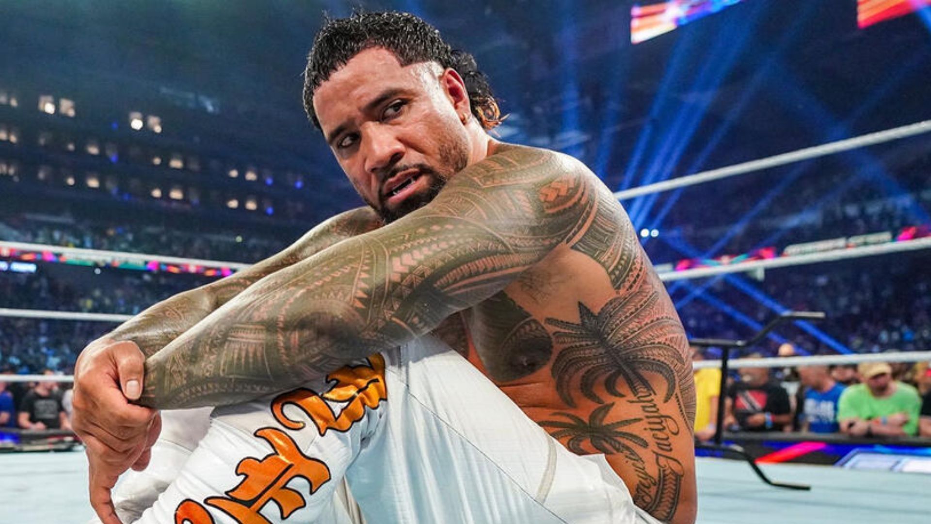 Jey Uso is a former Intercontinental Champion. [Image via - WWE.com]