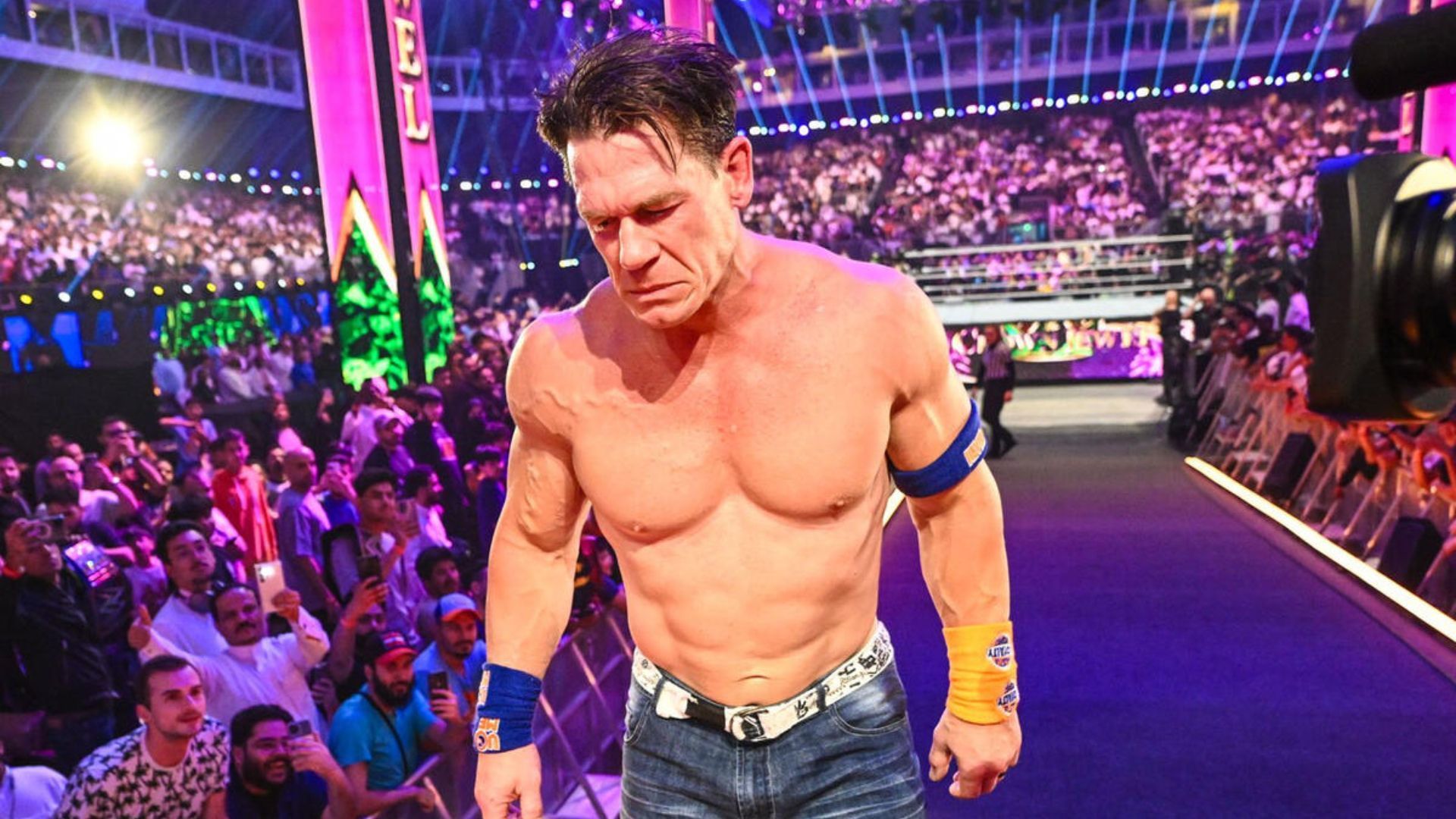 John Cena is a former WWE Champion. [Picture credit - WWE.com]