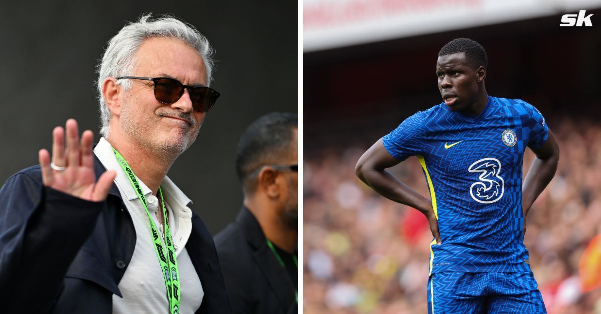 Jose Mourinho makes hilarious claim about ex-Chelsea star when asked to choose between dogs or cats (Both images from Getty)