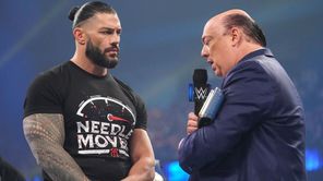 Roman Reigns breaks character to call Paul Heyman cute