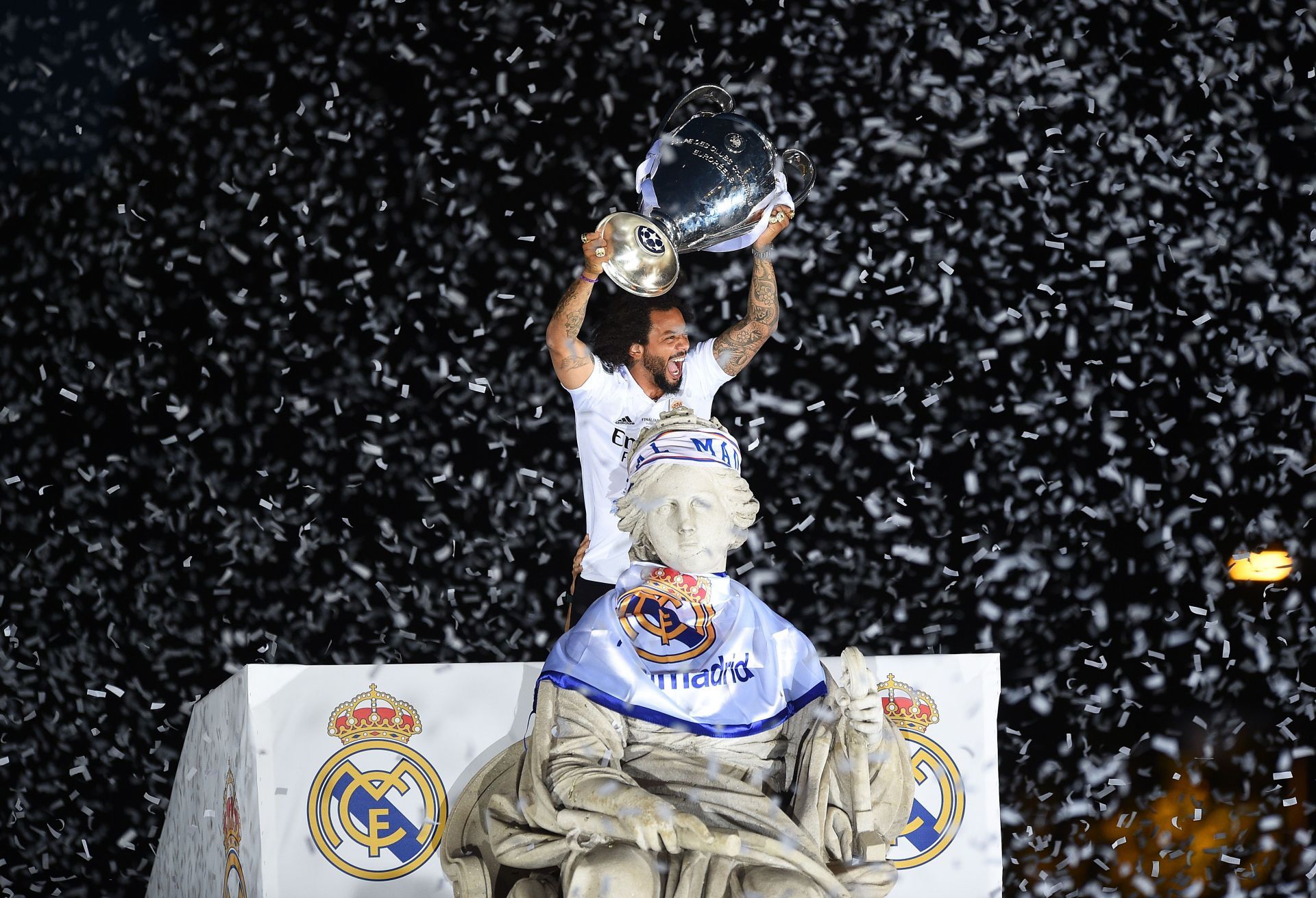 Real Madrid CF Celebrates Winning The UEFA Champions League Final 2021/22 - Source: Getty